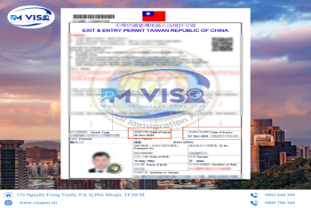 2023 - Kinh nghiệm xin visa Đài Loan cho người Trung Quốc tại Việt Nam